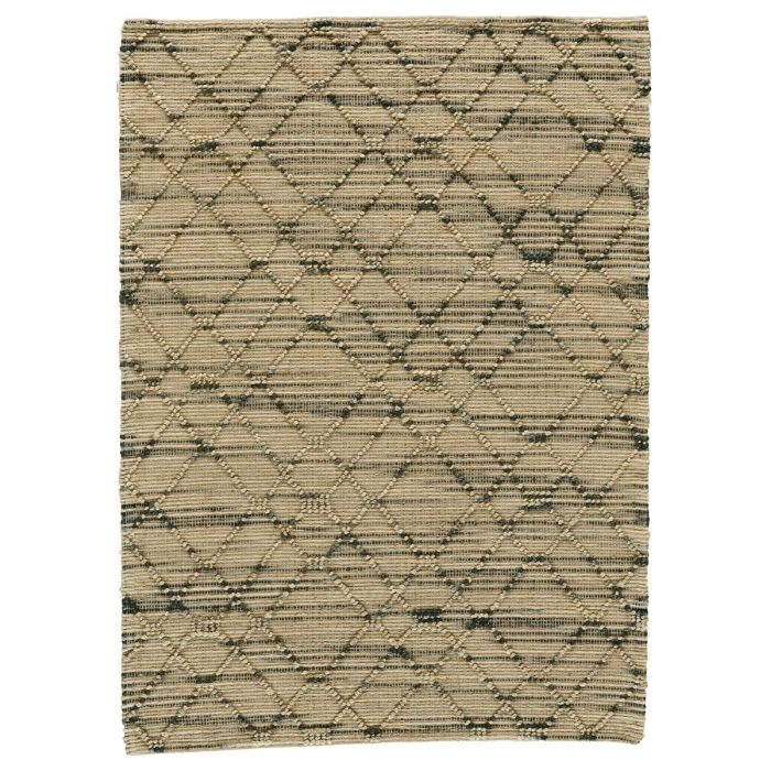 Feizy Orchid Bay NATURAL/CHARCOAL A228708F 4 ft. 10 in. X 7 ft. 10 in. Rectangle Rug