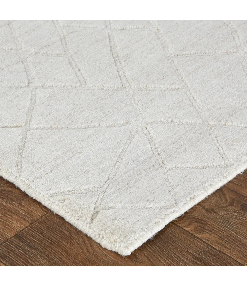 Feizy Redford Minimal Viscose Rug, Beige, 10' x 14' Area Rug