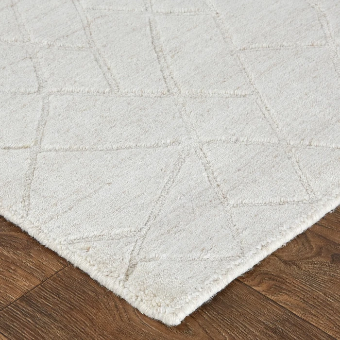 Feizy Redford Minimal Viscose Rug, Beige, 2' x 3' Area Rug