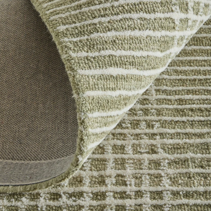 Feizy Winston Green/Ivory WNS8B04F 5ft. x 8ft. Rect. Rug