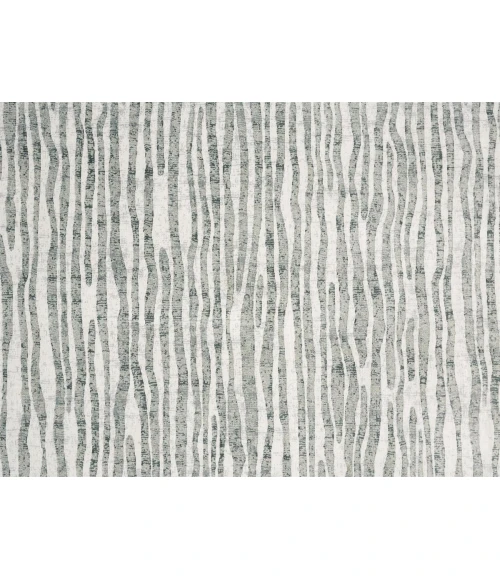 Feizy Atwell Contemporary Abstract Accent Rug, Gray/Iceberg Green, 3ft x 5ft