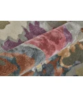 Feizy Dafney Casual Floral & Botanical, Purple/Pink/Green, 8' x 10' Area Rug