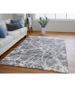 Feizy Mynka 39IDF GRAY/BEIGE Area Rug 10 ft. X 14 ft. Rectangle