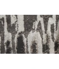 Feizy Vancouver Contemporary Abstract Rug, Gray/Charcoal Gray, 10' x 14' Area Rug