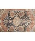 Percy Area Rug Feizy Percy Vintage Medallion Rug, Pink Clay/Charcoal Gray, 7ft-10in x 9ft-10in