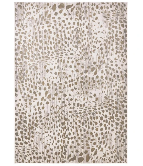 Feizy Waldor Casual Animal Print, Brown/Ivory/Tan, 10' x 13'-2" Area Rug