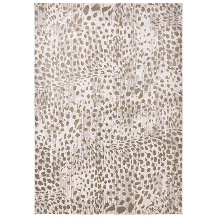 Feizy Waldor Casual Animal Print, Brown/Ivory/Tan, 12' x 15' Area Rug