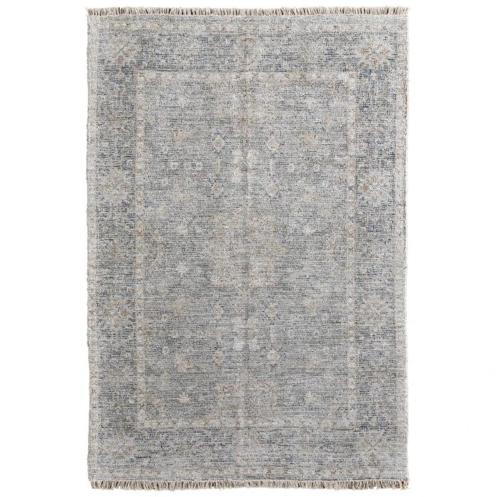 Feizy Caldwell Bohemian & Eclectic Distressed, Gray/Blue/Taupe, 9' x 12' Area Rug