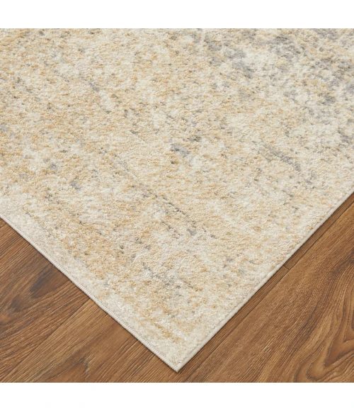 Feizy Camellia Casual Floral & Botanical, Gray/Ivory, 4'-3" x 6'-3" Accent Rug