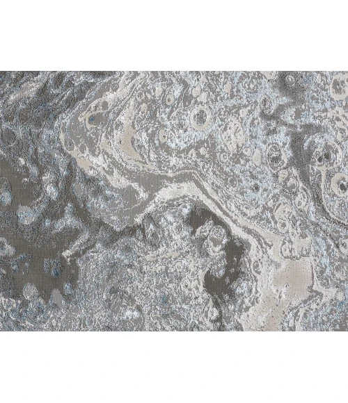 Feizy Azure SILVER/BLUE AZR3405F 3 ft. 11 in. X 6 ft. Rectangle Rug