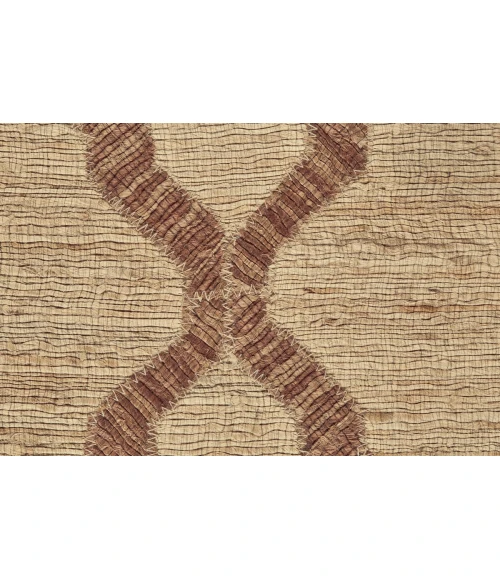 Feizy Bermuda Global Trellis & Lattice, Brown/Tan, 4' x 6' Accent Rug