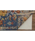 Feizy Leylan Vintage Floral & Botanical, Blue/Orange/Red, 2'-6" x 10' Runner