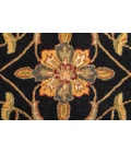 Feizy Wagner Classic Oriental, Black/Gold/Tan, 5' x 8' Area Rug