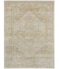Feizy Aura Classic Oriental, Ivory/Gold, 8' x 10' Area Rug