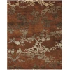 Feizy Bodhi Brown/Orange/Silver 5046033F 8ft.6in. x 11ft.6in. Rect. Rug