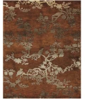 Feizy Bodhi Brown/Orange/Silver 5046033F 8ft.6in. x 11ft.6in. Rect. Rug