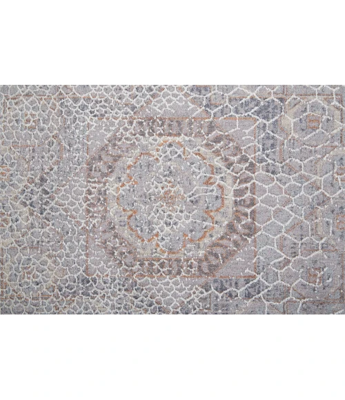 Feizy Francisco Moroccan Ornamental Rug, Gray/Ivory, 12' x 15' Area Rug