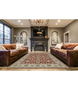 Feizy Eaton 8397F RUST Area Rug 2 ft. 6 in. X 10 ft. Runner