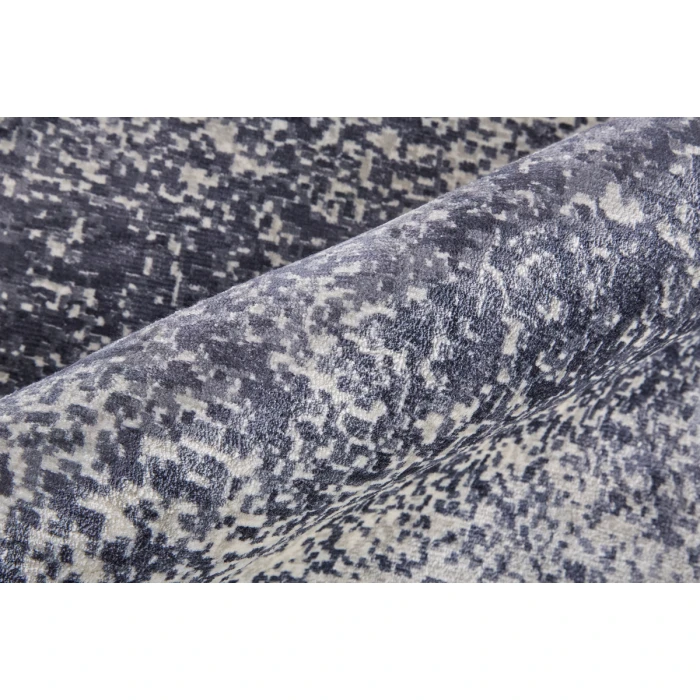 Feizy Grier Industrial Gradient & Ombre, Ivory/Blue/Gray, 8' x 10' Area Rug