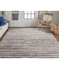 Feizy Alden BROWN ALD8637F 2 ft. X 3 ft. Rectangle Rug