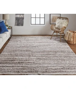 Feizy Alden BROWN ALD8637F 2 ft. X 3 ft. Rectangle Rug
