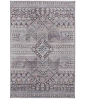 Feizy Francisco Southwestern Tribal Rug, Ivory/Charcoal Gray, 12' x 15' Area Rug