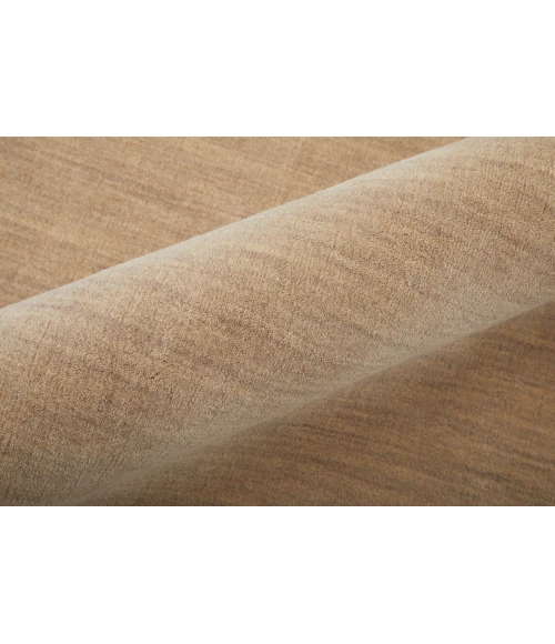 Feizy Luna Casual Solid, Tan, 10' x 10' Round Rug