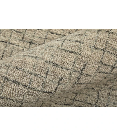 Feizy Belfort Casual Solid, Ivory/Gray/Taupe, 10' x 14' Area Rug