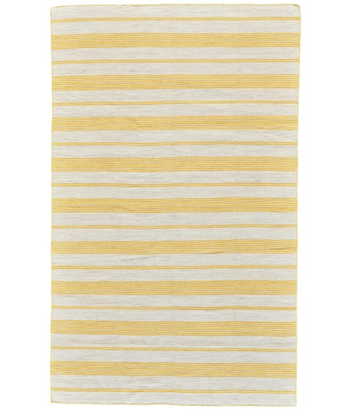 Feizy Duprine Eco-Friendly PET Rug, Outdoor, Sun Yellow 8ft x 11ft Area Rug