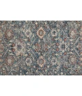 Feizy Marquette Vintage Oriental, Blue/Red, 2'-8" x 8' Runner