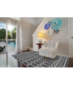 Feizy Granada I0519 NOIR Area Rug 8 ft. X 10 ft. Rectangle