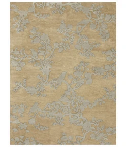 Feizy Bodhi LIGHT GOLD 5046033F 7 ft. 9 in. X 9 ft. 9 in. Rectangle Rug