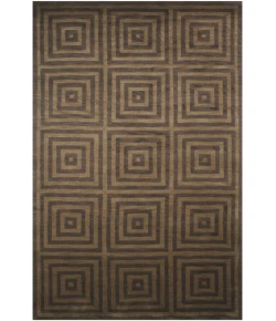 Feizy Pyramid Gold/Red 3687268F 3ft.6in. x 5ft.6in. Rect. Rug