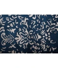 Feizy Bella High/Low Floral Wool Rug, Vallarta Blue/Silver Gray, 10ft x 14ft Area Rug
