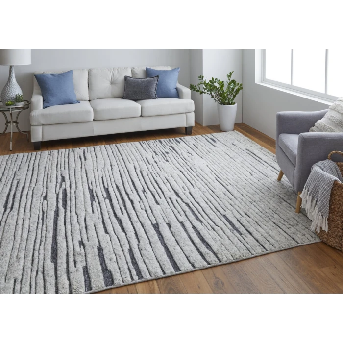 Feizy Broadfield Ivory T21T6037 8ft.6in. x 11ft.6in. Rect. Rug