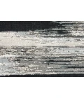 Feizy Micah Industrial Abstract, Black/Silver/Gray, 9'-2" x 12' Area Rug