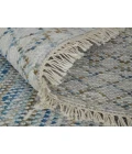 Feizy Branson Casual Solid, Blue/Ivory/Brown, 2' x 3' Accent Rug