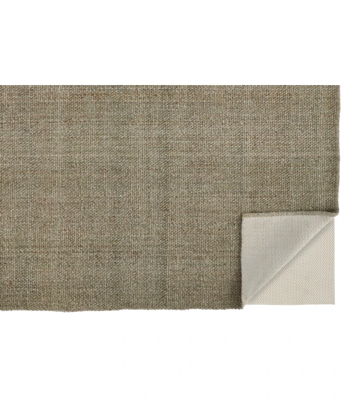 Feizy Naples Space Dyed In/Outdoor Flatweave, Olive/Sage Green, 2ft x 3ft Area Rug