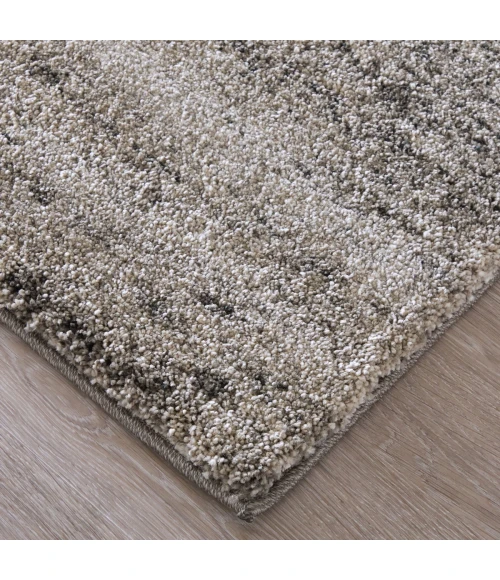 Feizy Jameson Gray/Ivory JMS39R8F 6 ft. 7 in. X 9 ft. 6 in. Rect. Rug