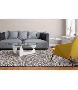 Feizy Twain 6778F STORM Area Rug 9 ft. 6 in. X 13 ft. 6 in. Rectangle