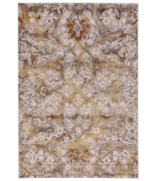 Feizy Cannes Gray/Yellow/Ivory 6723685F 10 ft. X 13 ft. 2 in. Rect. Rug