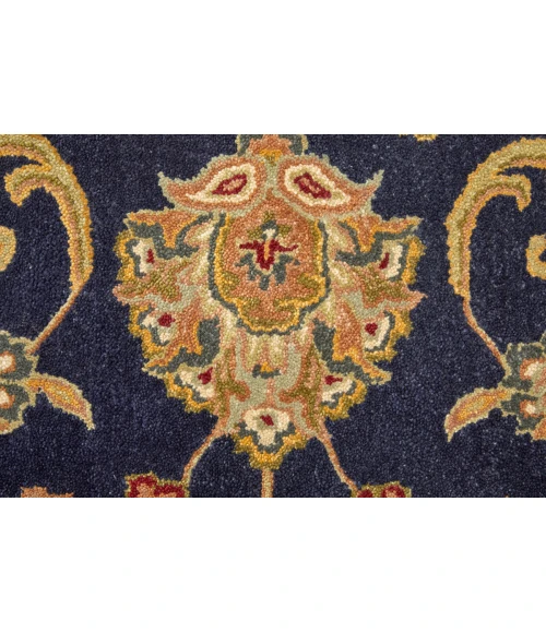 Feizy Wagner Classic Oriental, Blue/Tan/Gold, 5' x 8' Area Rug