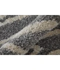 Feizy Mynka Bohemian & Eclectic Diamond, Gray/Ivory, 7'-11" x 10' Area Rug