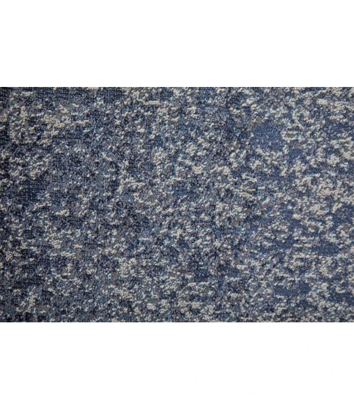 Feizy Astra Industrial Abstract, Ivory/Blue, 12' x 15' Area Rug