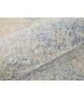 Feizy Camellia BLUE/IVORY CMA39K9F 4 ft. 3 in. X 6 ft. 3 in. Rectangle Rug