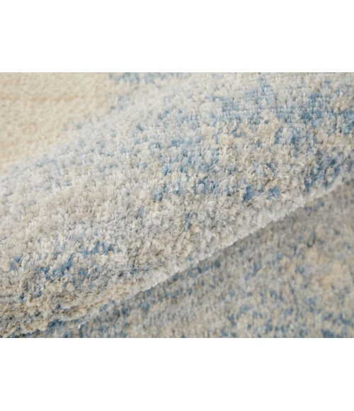 Feizy Camellia BLUE/IVORY CMA39K9F 4 ft. 3 in. X 6 ft. 3 in. Rectangle Rug