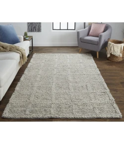 Feizy Berkeley Ivory/Gray 6790739F 2ft. x 3ft. Rect. Rug