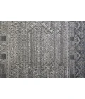 Feizy Payton Farmhouse Diamond, Gray/Ivory/Blue, 9'-6" x 13'-6" Area Rug