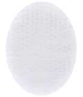 Feizy Saphir Mira WHITE/WHITE 6803494F 7 ft. 6 in. X 7 ft. 6 in. Round Rug