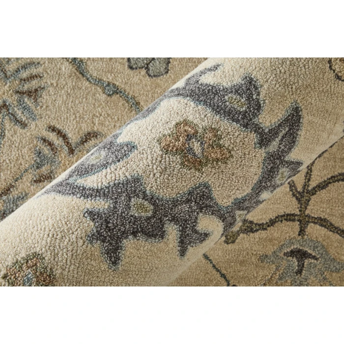 Feizy Springfield Ivory/Tan/Gray SPF8A48F 9ft. x 12ft. Rect. Rug